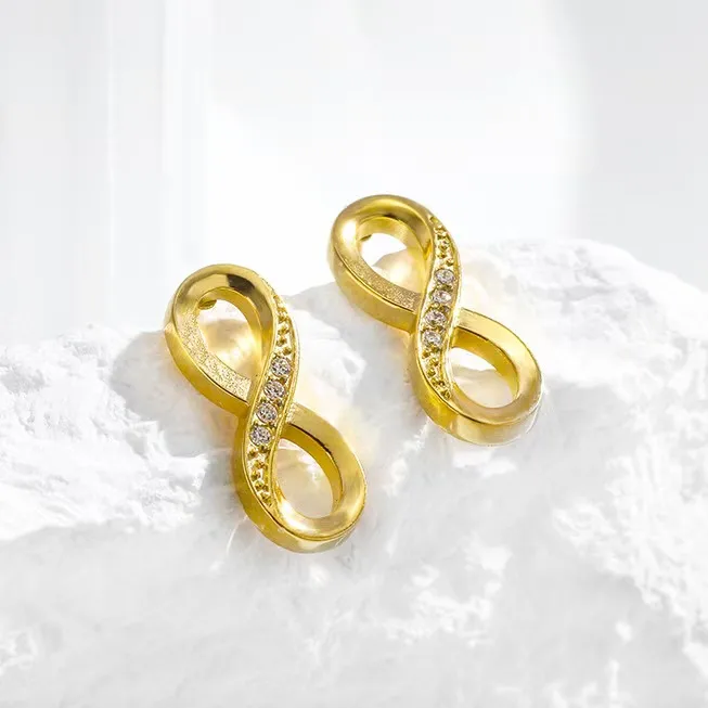 Infinity Stud Earrings